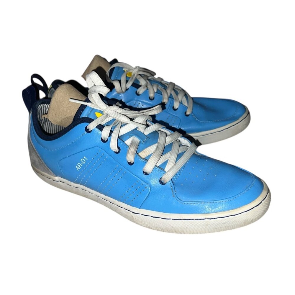 adidas AR-DI Originals Low Joy Sneakers Sz 12 Mens Blue & White Ortholite Shoes